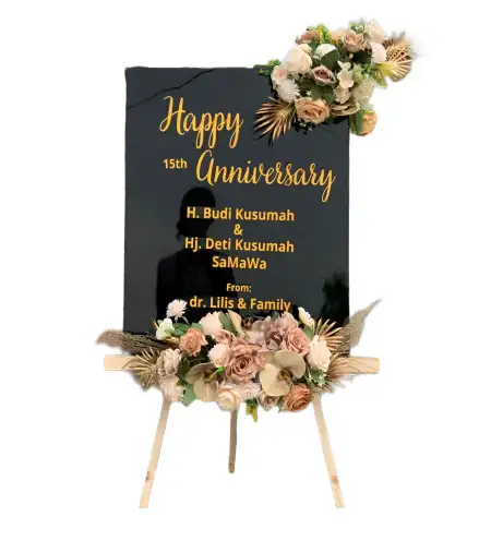 Papan Bunga Akrilik Palebon